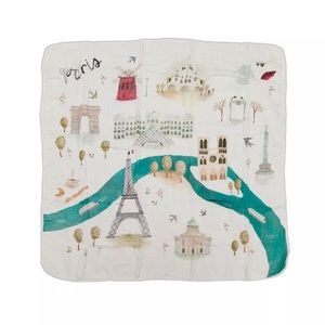 Loulou Lollipop Paris Deluxe Muslin Baby Quilt